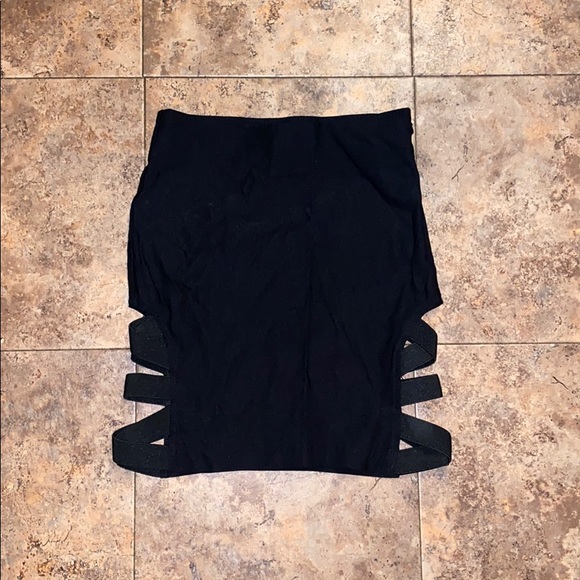 Black mini skirt size M - Picture 1 of 6